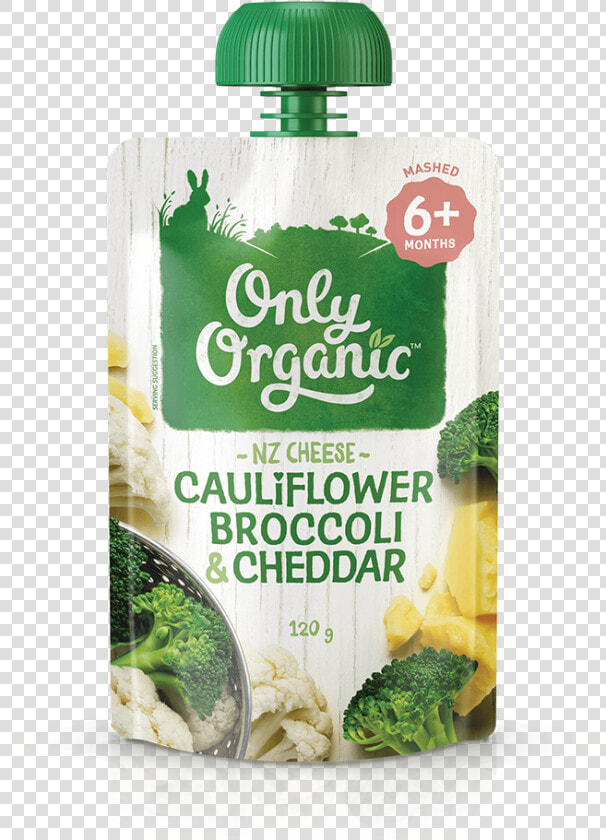 Only Organic Cauliflower Broccoli  amp  Cheddar  HD Png DownloadTransparent PNG