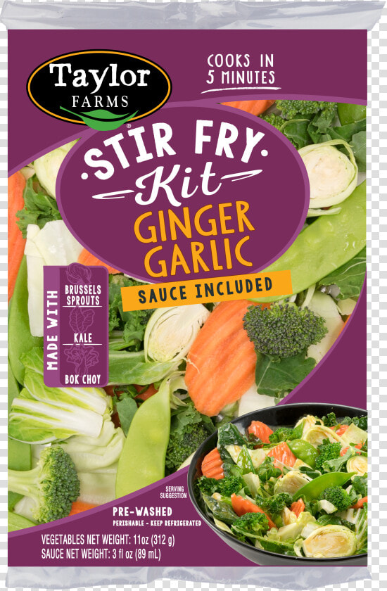 Taylor Farms Stir Fry Kit Nutrition  HD Png DownloadTransparent PNG