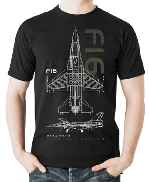 F16 Fighting Falcon   蓝 色 T Shirt  HD Png DownloadTransparent PNG