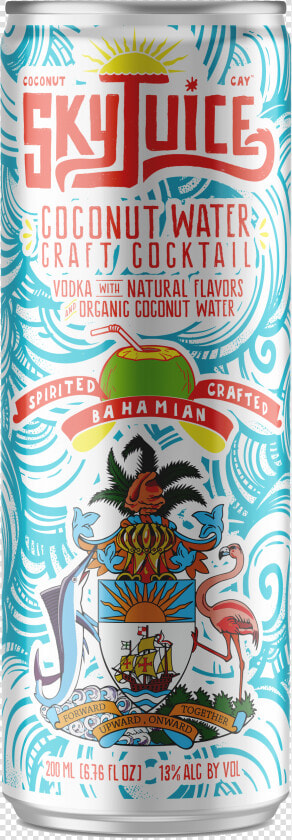 Skyjuice Can Front   Coat Of Arms Of The Bahamas  HD Png DownloadTransparent PNG