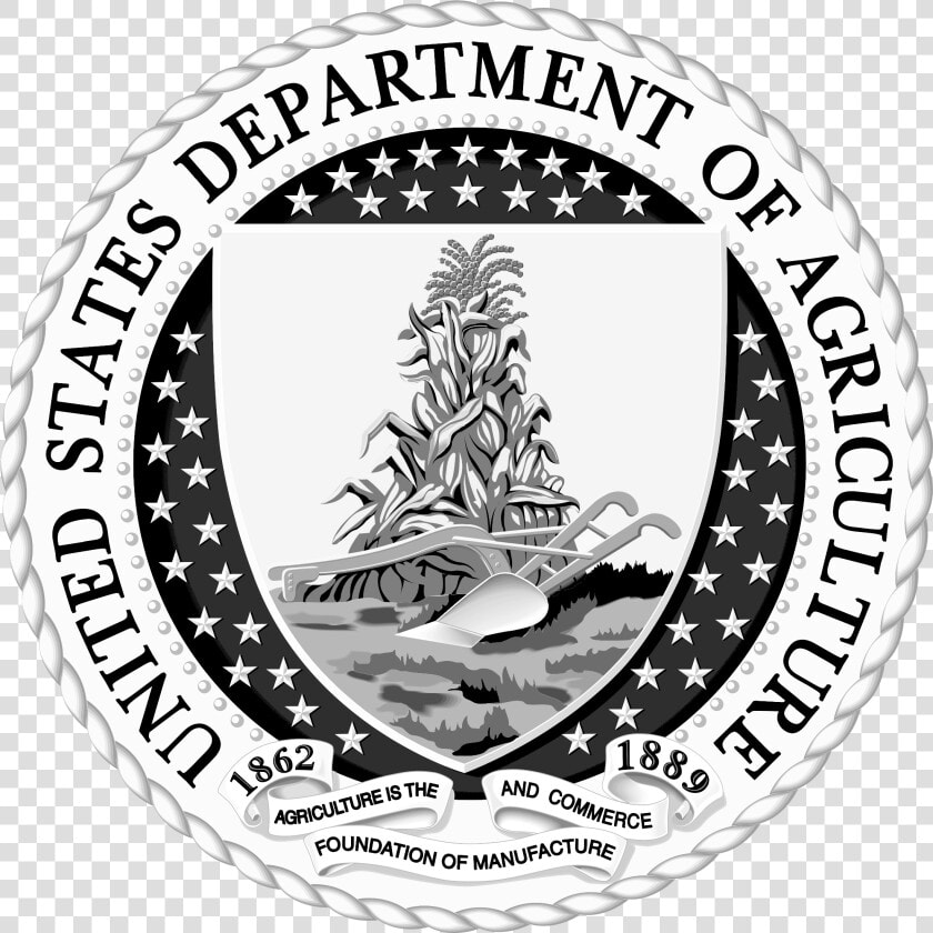 Usda Logo Black And White   Png Download   Circle  Transparent PngTransparent PNG