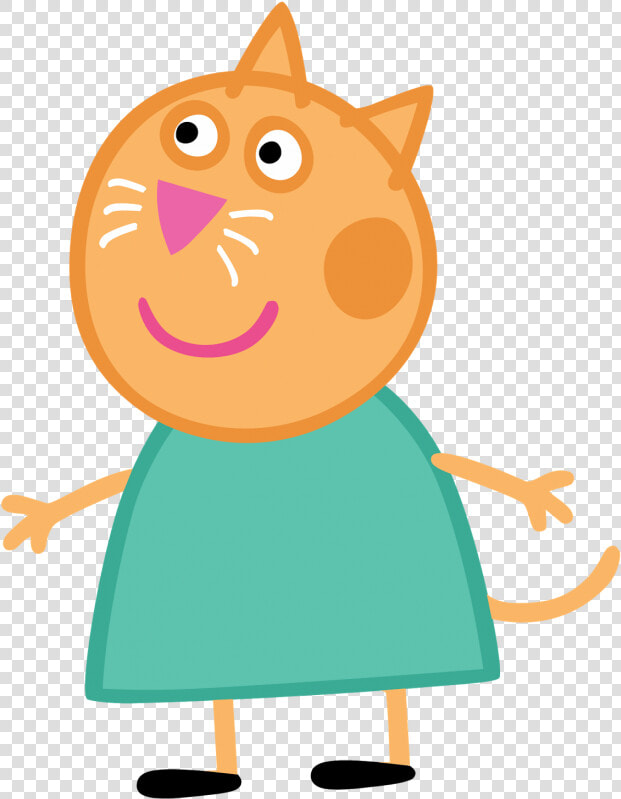 Peppa Pig Friends Png Vector  Clipart  Psd   Peppa Pig Cat  Transparent PngTransparent PNG