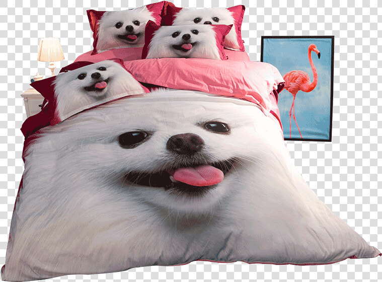 Pomeranian Dog Duvet Cover Set   Pomeranian Duvet Cover Set  HD Png DownloadTransparent PNG