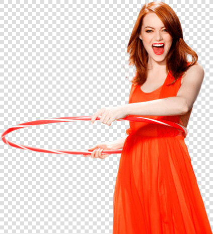 Emma Stone Hula Hoop   Emma Stone 2017 Hd  HD Png DownloadTransparent PNG