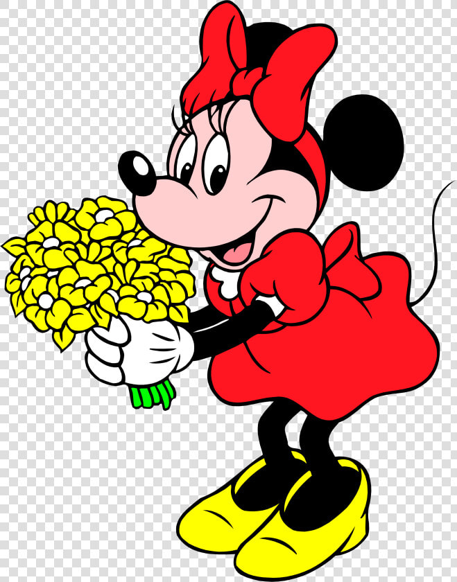 Minie Mouse 07 By Convitex   Black And White Disney Characters Png  Transparent PngTransparent PNG