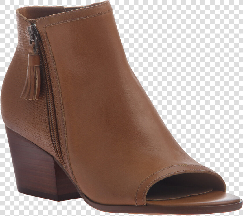 Brown Open Toe Bootie Wedges  HD Png DownloadTransparent PNG