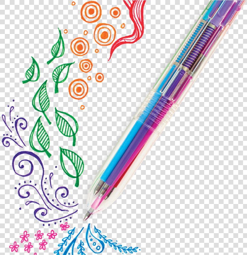 Designs Using Colored Pens  HD Png DownloadTransparent PNG