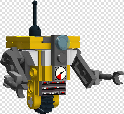 Build A Lego Claptrap  HD Png DownloadTransparent PNG