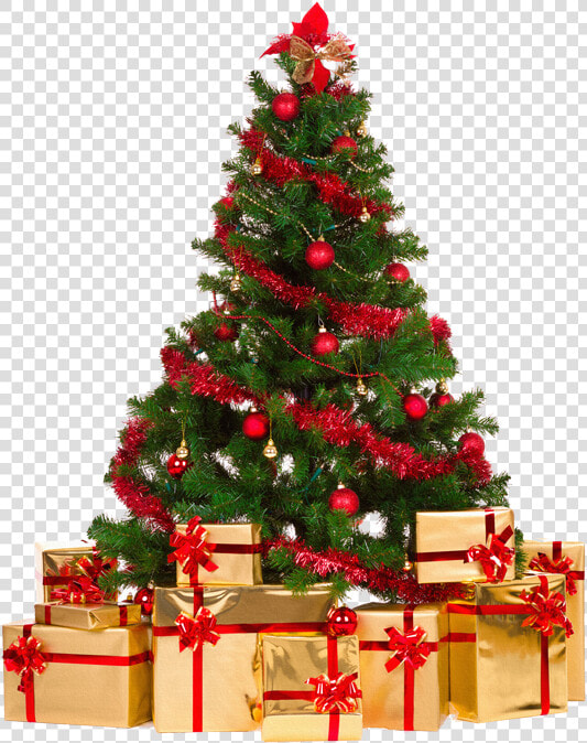 Alberi Di Natale   Christmas Tree Gifts  HD Png DownloadTransparent PNG