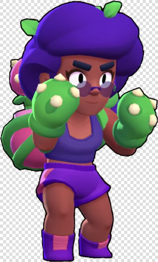  rosa  brawlstars  brawl Stars  bs  brawler   Rosa And El Primo  HD Png DownloadTransparent PNG