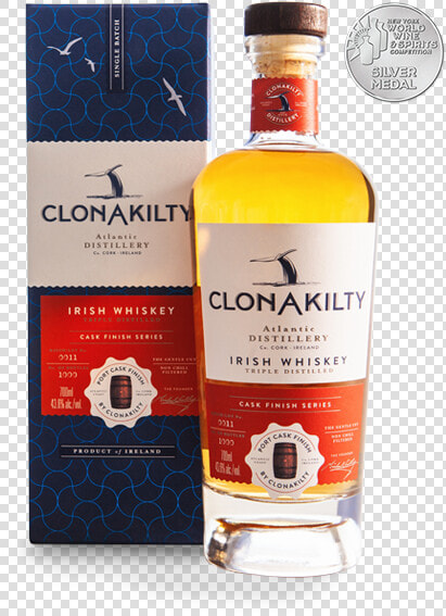 Clonakilty Port Cask Finish Irish Whiskey  HD Png DownloadTransparent PNG