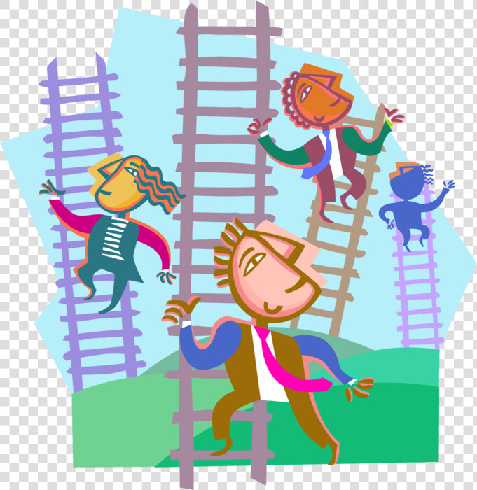 Graphic Free Adversary Rivals Climb Ladders Vector   Welcome To The Corporate World  HD Png DownloadTransparent PNG