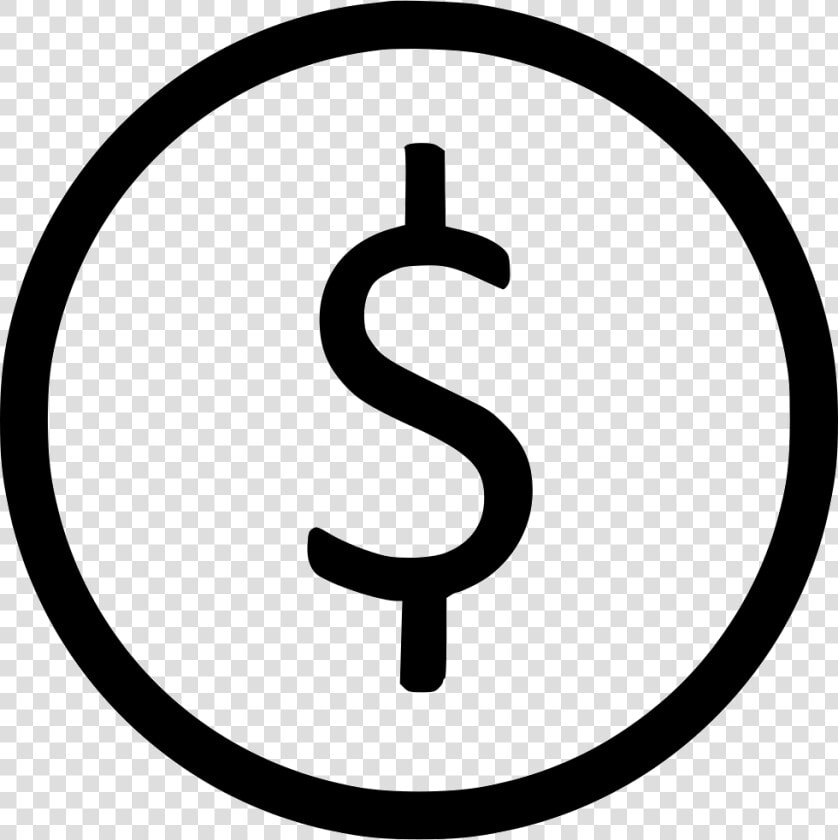 Usd Dollar Value Exchange Money   Money Sign Black And White  HD Png DownloadTransparent PNG