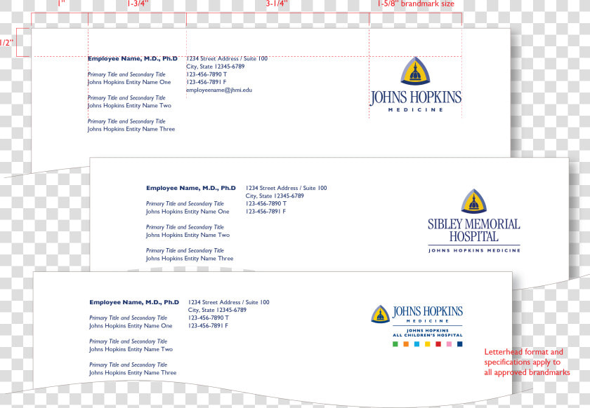 Image Of Johns Hopkins Medicine Personalized Letterhead   Johns Hopkins Medical School  HD Png DownloadTransparent PNG