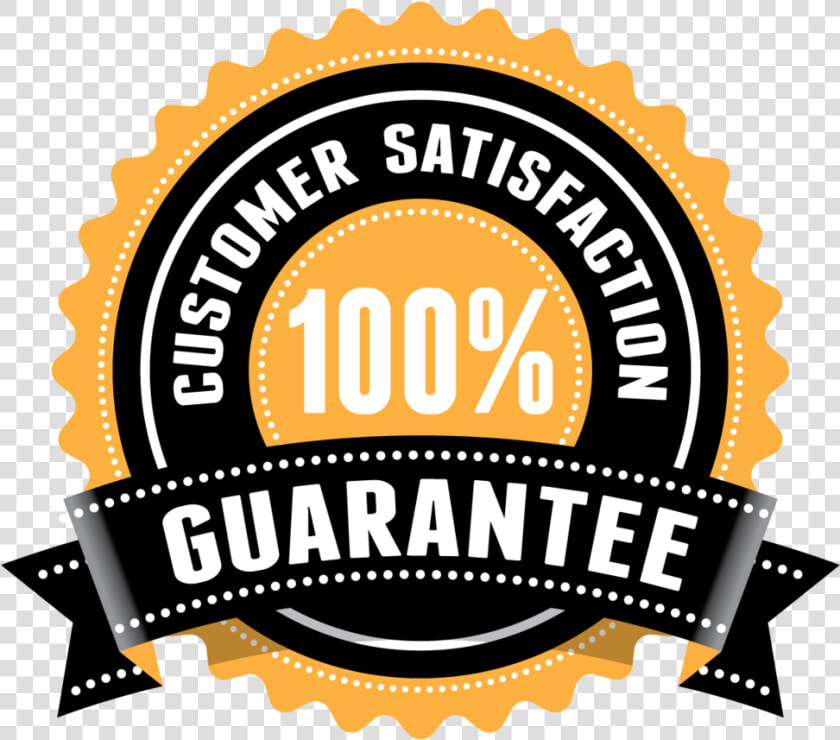 100 Customer Satisfaction Guaranteed  HD Png DownloadTransparent PNG