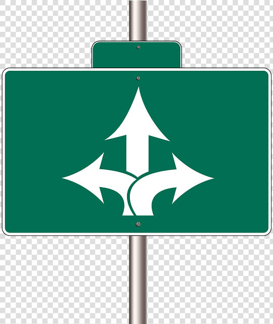 Choice  Direction  Next  Right  Middle  Straight  Road  HD Png DownloadTransparent PNG