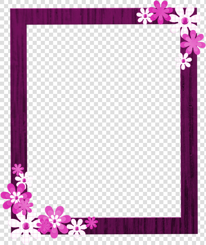 Pink Floral Border Png Picture   Pink Borders And Frames  Transparent PngTransparent PNG