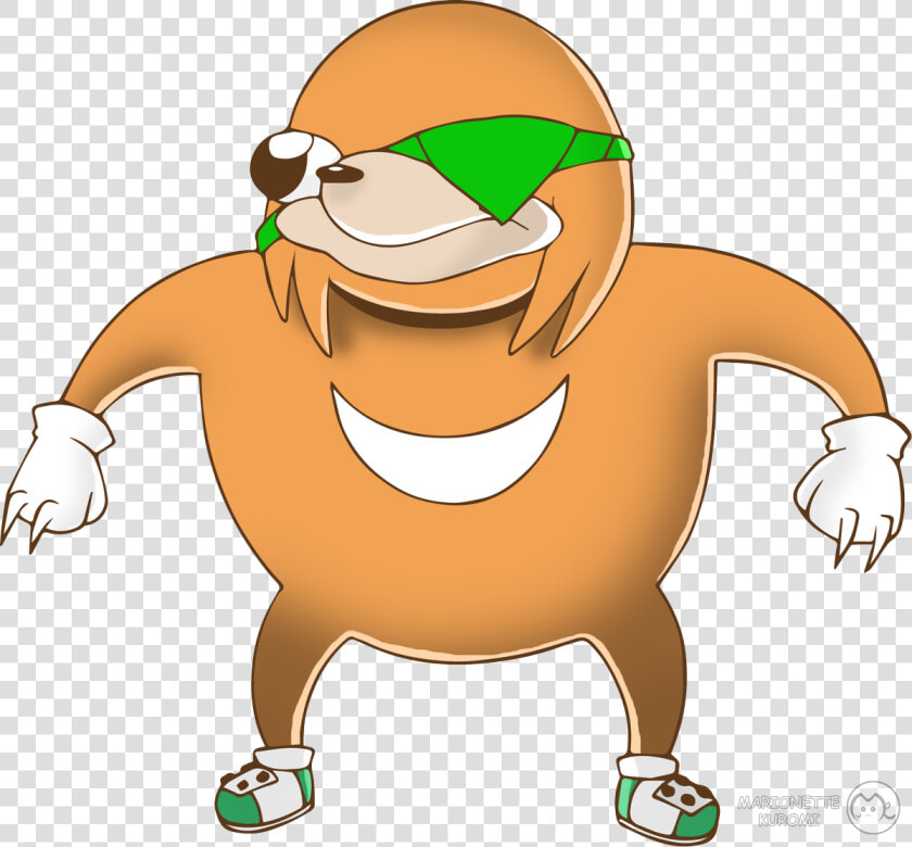 Ugandan Knuckles Is Adorbs  So I Thought Of Drawing   Cartoon  HD Png DownloadTransparent PNG