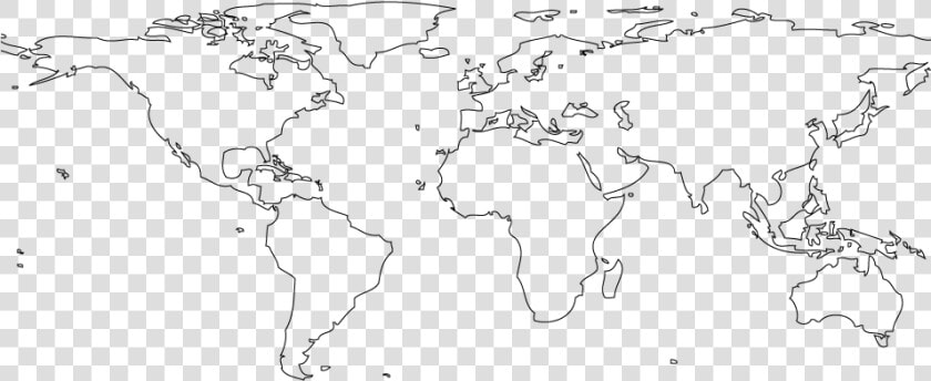 Blank Color World Map Png   High Resolution World Map Png  Transparent PngTransparent PNG