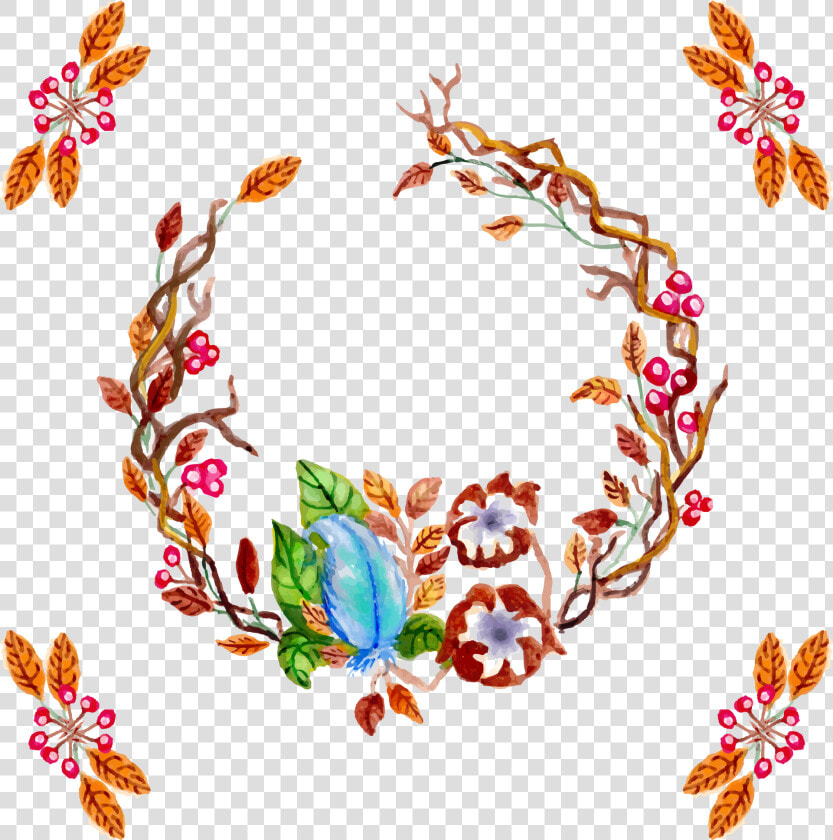 Watercolor Christmas Wreath Png  temporary Christmas   Watercolor Painting  Transparent PngTransparent PNG