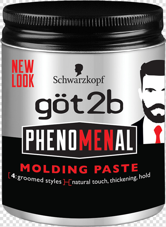 Got2b 2018 Product 970x1400phenomenal Molding Paste   Schwarzkopf Phenomenal  HD Png DownloadTransparent PNG