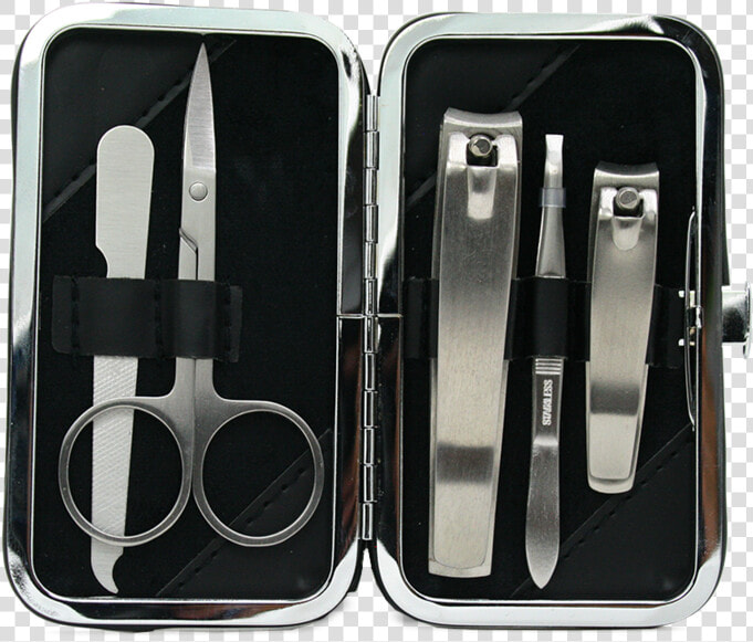 Rockwell Razors Stainless Steel Manicure Set Data   Stainless Steel Manicure Set  HD Png DownloadTransparent PNG