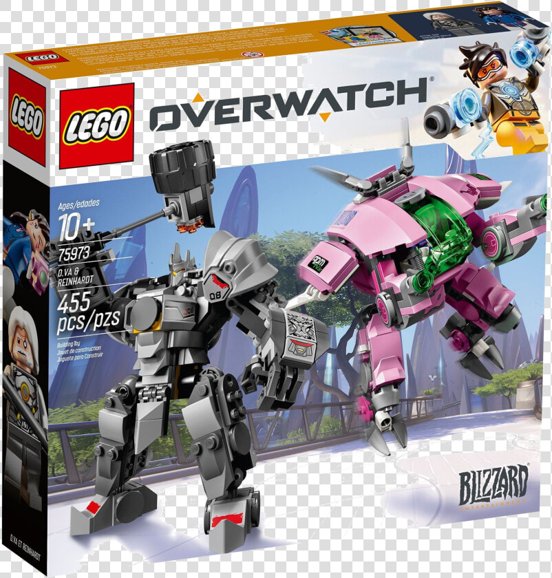 Transparent Reinhardt Png   Lego Overwatch Dva And Reinhardt  Png DownloadTransparent PNG