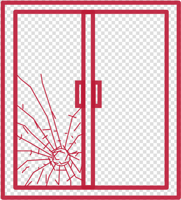 Broken Window   Ventana Rota Para Dibujar  HD Png DownloadTransparent PNG