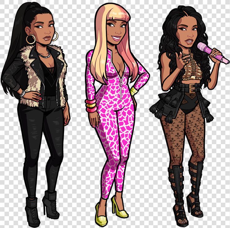 Kim Kardashian Hollywood Nicki Minaj  HD Png DownloadTransparent PNG