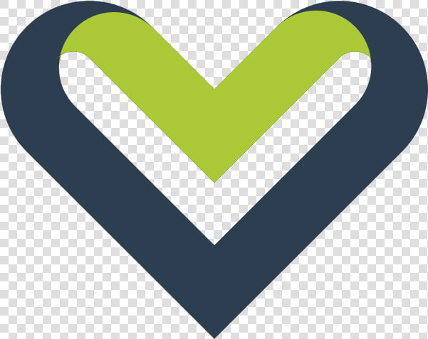 Ribbon Heart Vector Image   Corazon En Vector Azul Verde  HD Png DownloadTransparent PNG