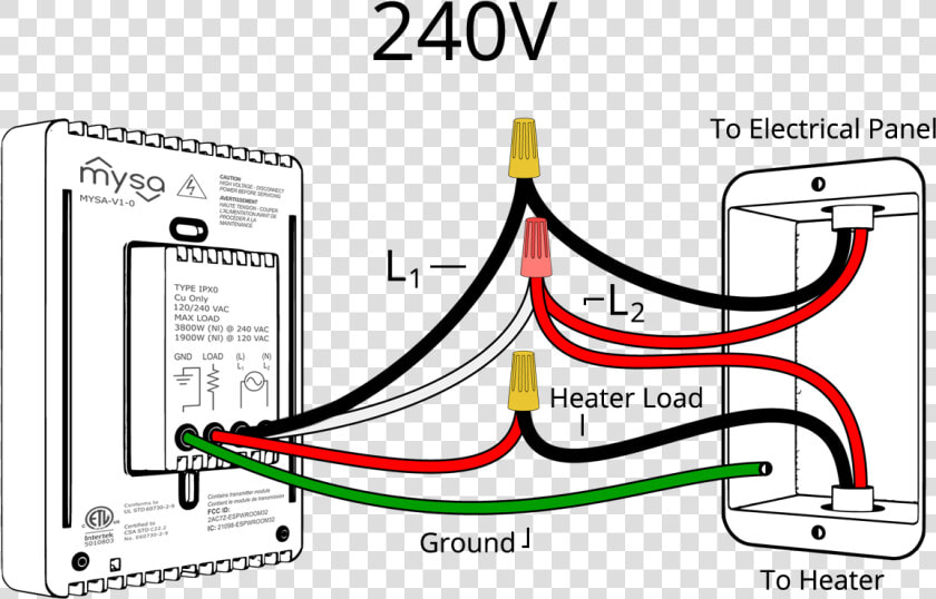 Thermostat High Voltage Wires  HD Png DownloadTransparent PNG