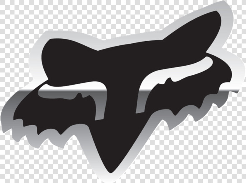 Fox Head Sticker Chrome 1600x V   Fox Racing Stickers  HD Png DownloadTransparent PNG