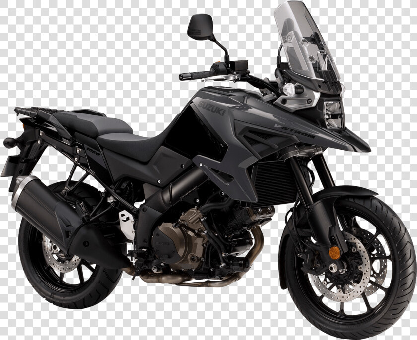 Suzuki V strom 1050 Black Grey   Royal Enfield Thunderbird 350x  HD Png DownloadTransparent PNG