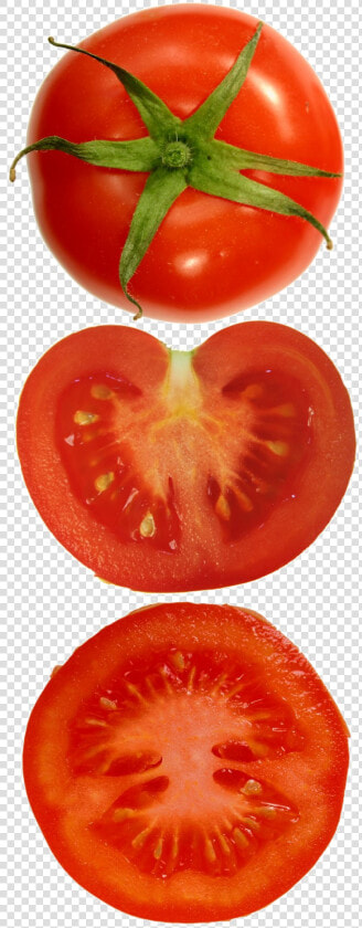 Sliced Tomato Png Pic   Axile Placentation In Tomato  Transparent PngTransparent PNG