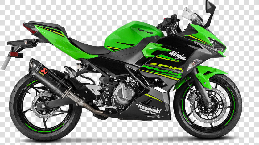 Transparent Kawasaki Png   Kawasaki Ninja 400 Akrapovic Exhaust  Png DownloadTransparent PNG