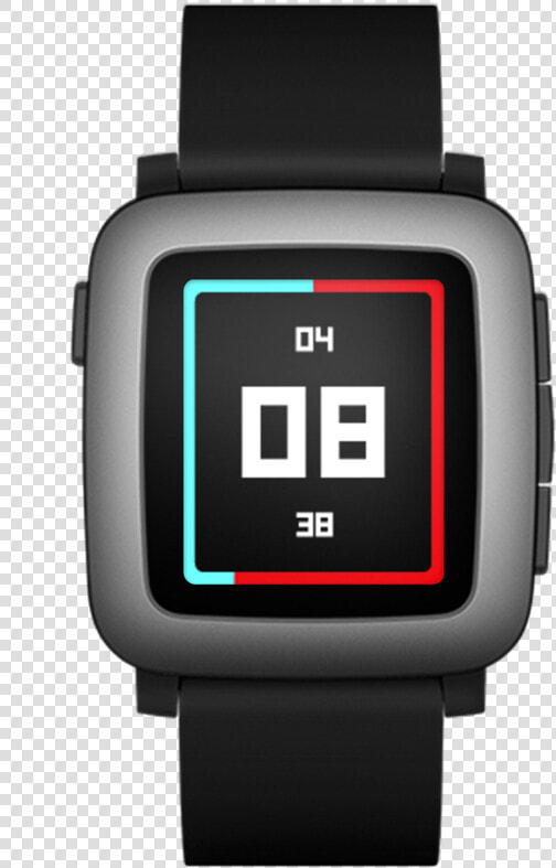 Edge Face   Pebble Smartwatch  HD Png DownloadTransparent PNG