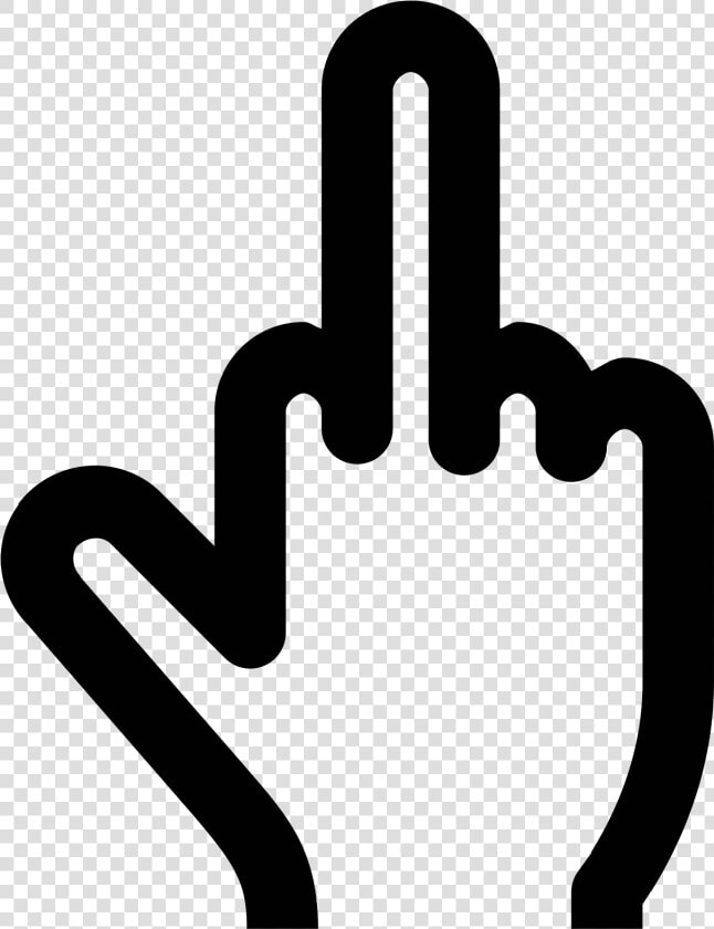 Middle Finger Computer Icons   Middle Finger Cursor Png  Transparent PngTransparent PNG