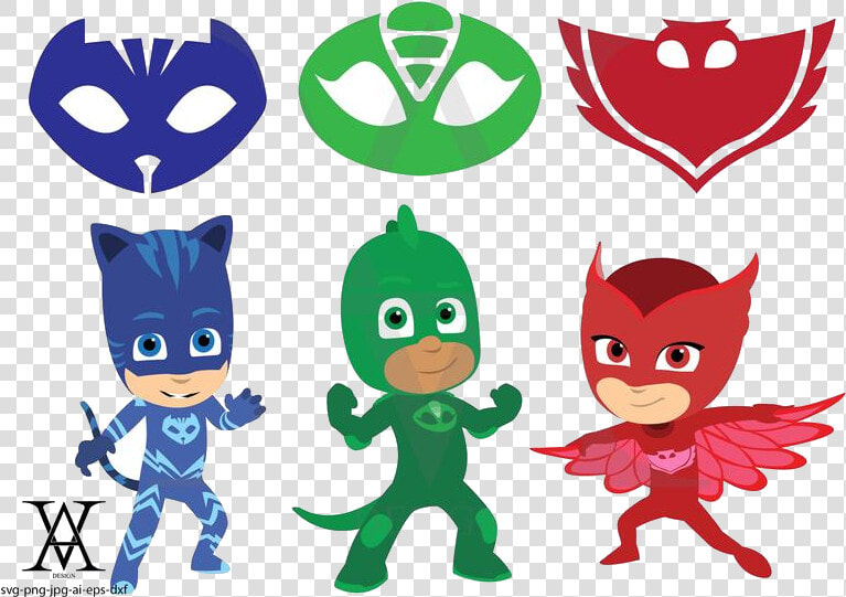 Pj Mask Free Clipart Vector Instant Transparent Png   Printable Pj Masks Owlette  Png DownloadTransparent PNG