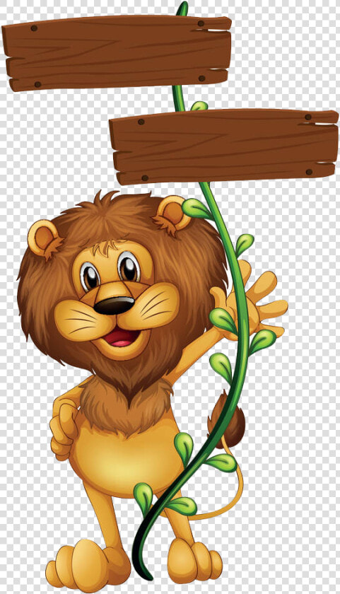 Rope Grip Lion With Royalty free Free Png Hq Clipart   Lion Cartoon Images In Png  Transparent PngTransparent PNG