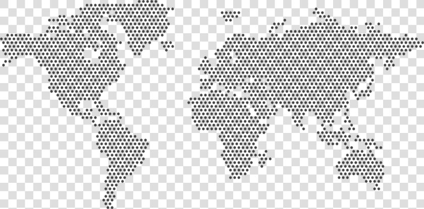 Map Of The World Image No Background   Png Download   Dot World Map Red Png  Transparent PngTransparent PNG