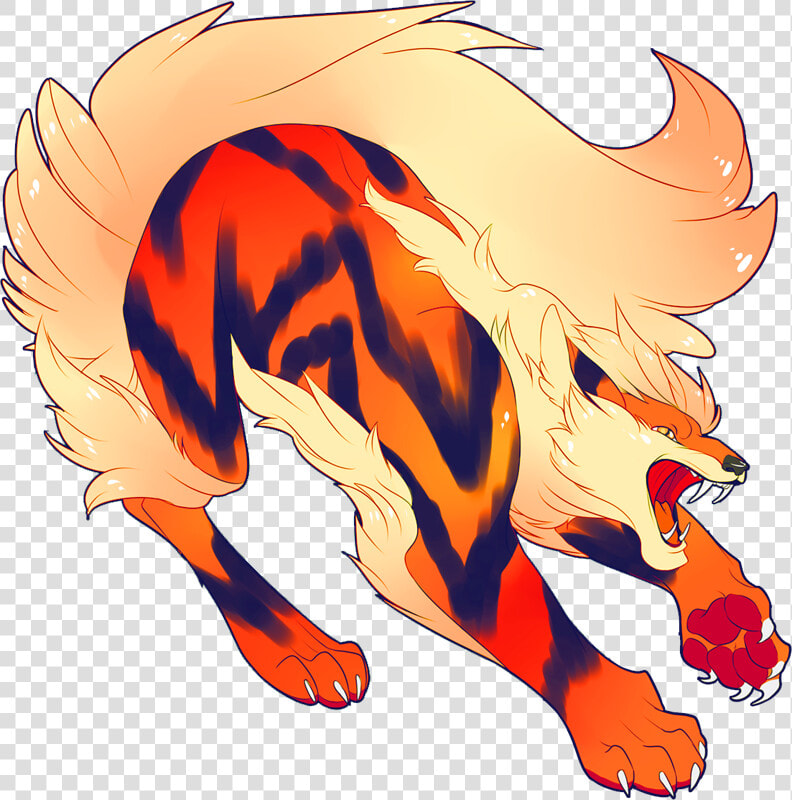 Mega Growlithe  HD Png DownloadTransparent PNG