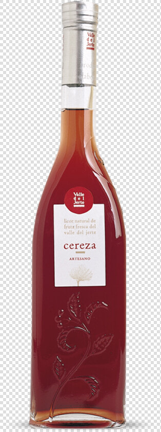 Licor De Cereza   Png Download   Glass Bottle  Transparent PngTransparent PNG