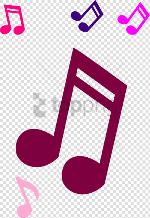 Free Png Colorful Music Notes Png Png Image With Transparent   Transparent Music Notes Clipart  Png DownloadTransparent PNG