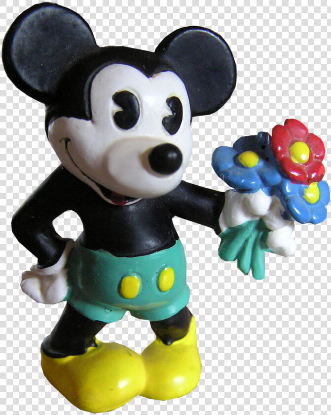 Mickey Mouse Flowers Free Photo   Miki Mouse Cu Flori  HD Png DownloadTransparent PNG