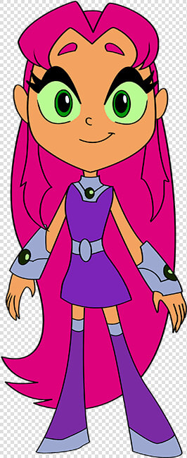 How To Draw Starfire From Teen Titans   Starfire  HD Png DownloadTransparent PNG