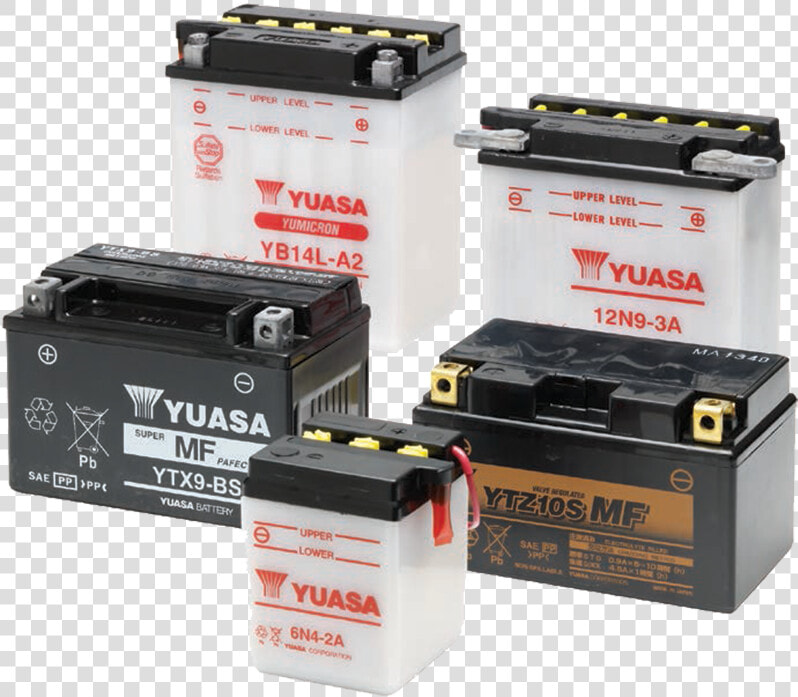 Yuasa Motorcycle Battery  HD Png DownloadTransparent PNG