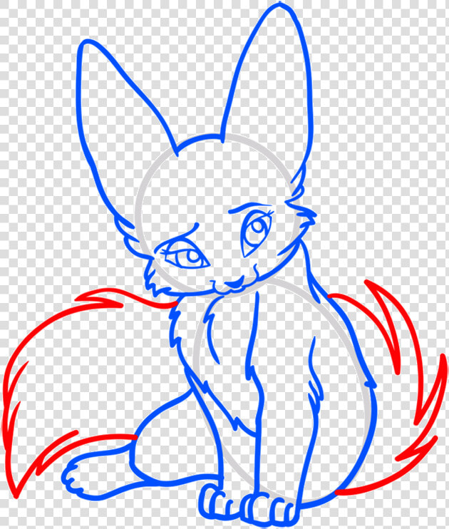 Fennec Fox Easy Drawings  HD Png DownloadTransparent PNG