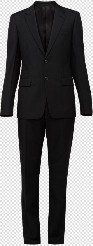 Black   All Black Suit Prada  HD Png DownloadTransparent PNG