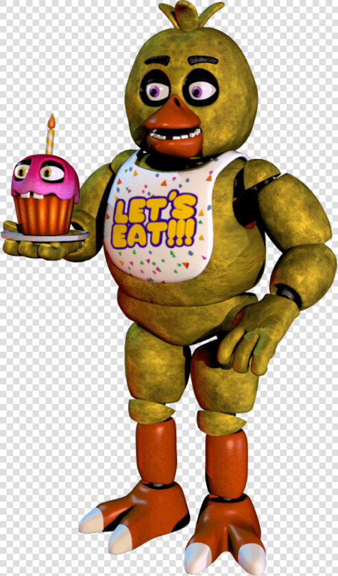 Fnaf 1 Chica Full Body  HD Png DownloadTransparent PNG