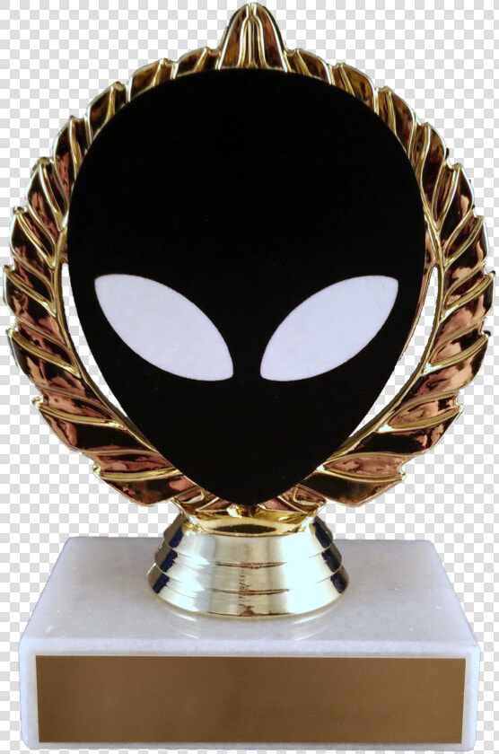 Alien Vector Cut Logo Trophy On Marble Trophy Schoppy   Trophy  HD Png DownloadTransparent PNG